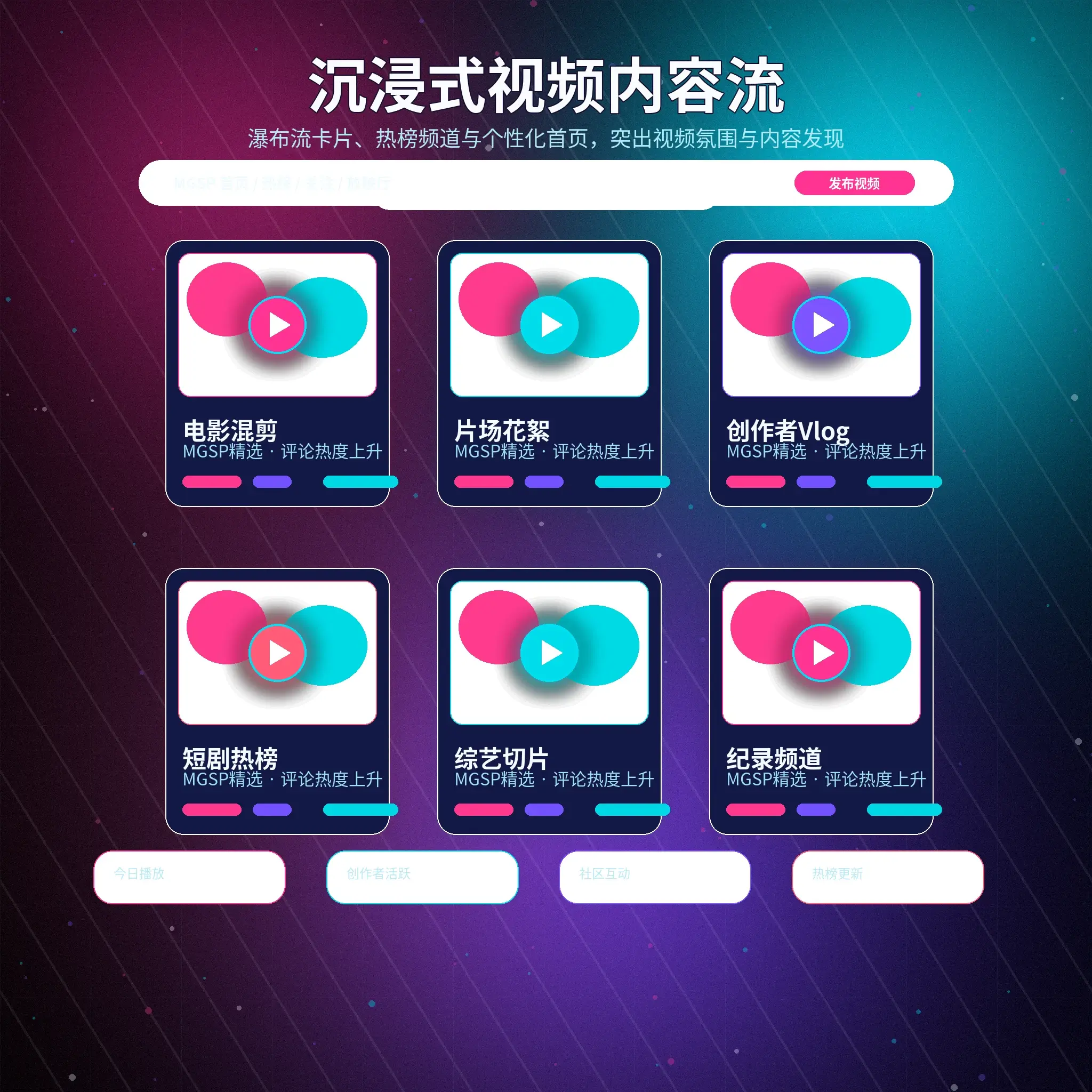 蘑菇视频影像动态与Vlog生活片段